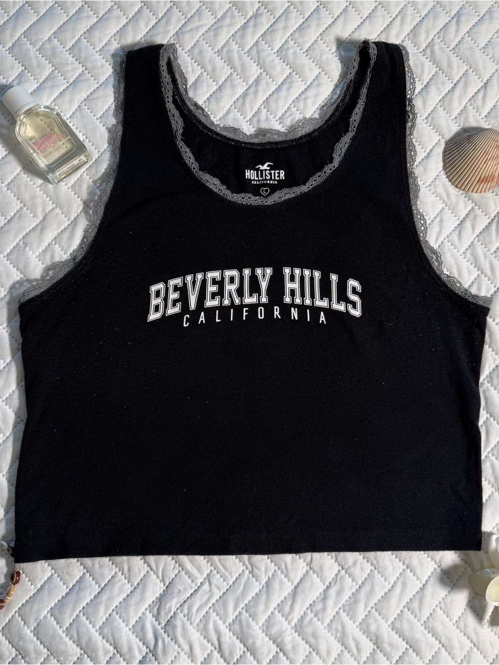 Hollister Lace-lined Tank Top
